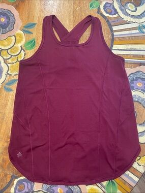 Athleta Deep Wine Racerback Tank